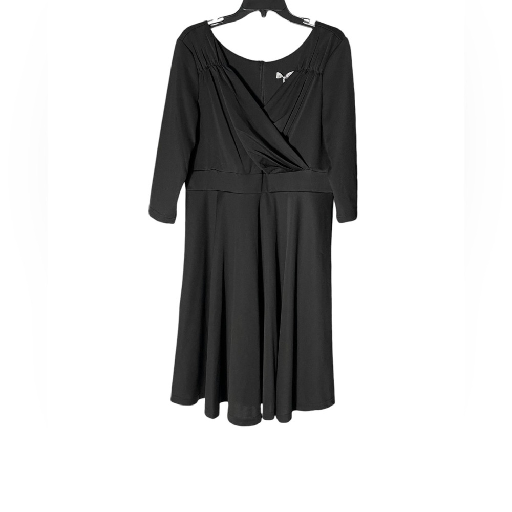 NWT Grace Karin 3/4 Sleeve Black Dress Womens size XL